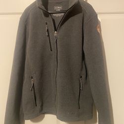 L L Bean Mens Fleece Jacket