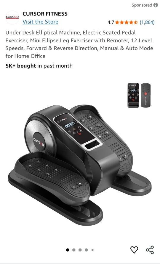 Cursor Fitness Elliptical Machine