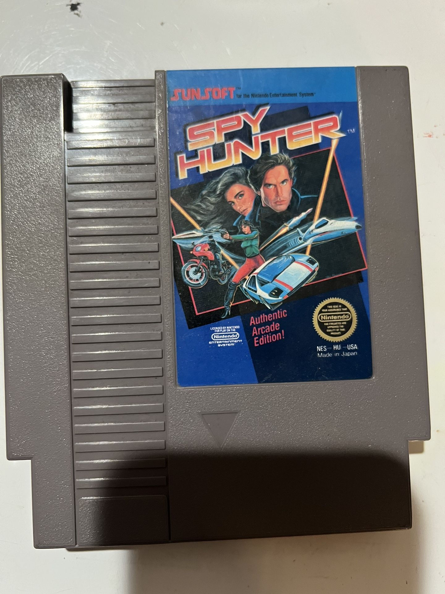Spy Hunter Authentic Arcade Edition - NES - Sunsoft - 1987