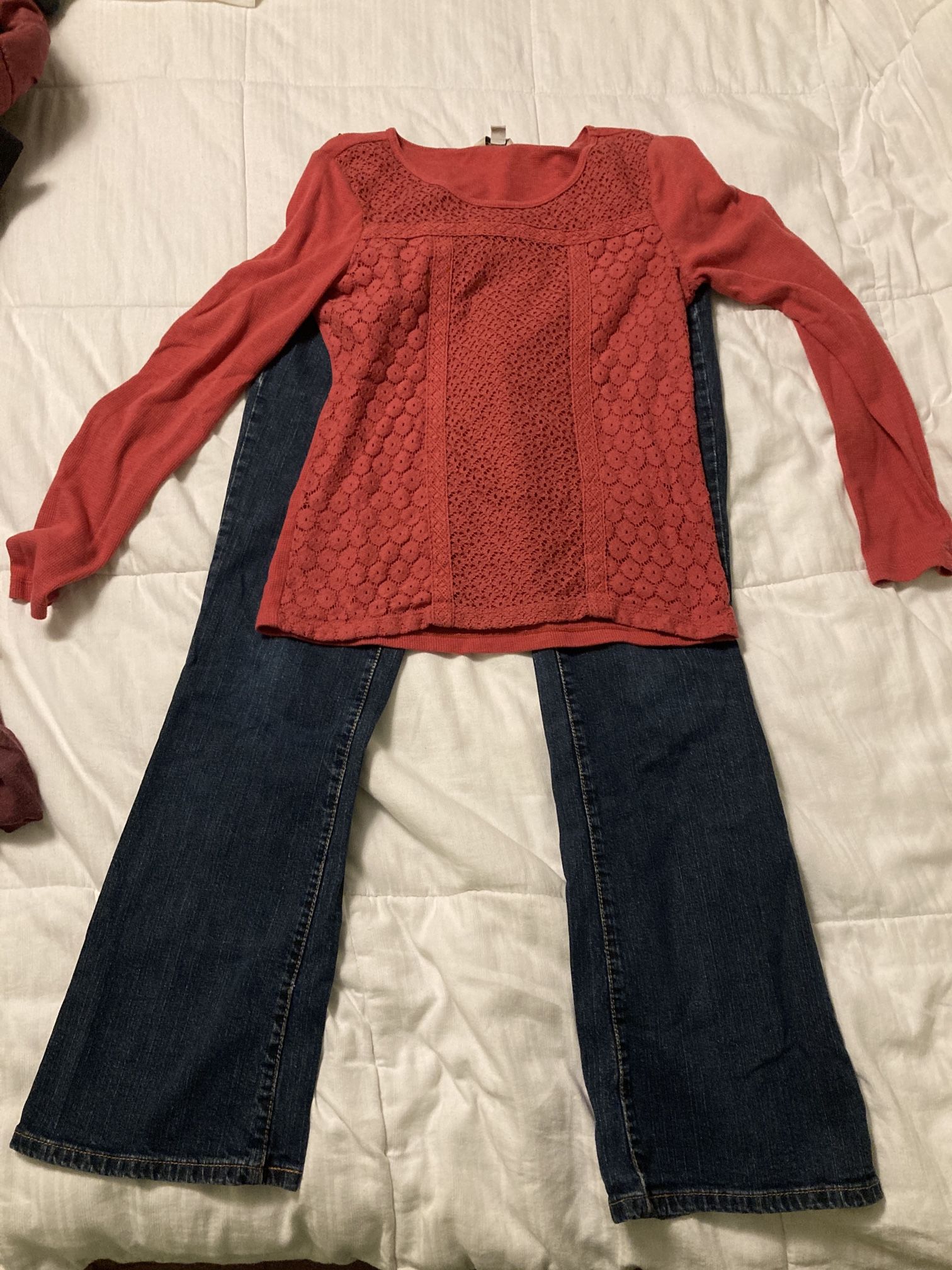 Size 10 Capsule wardrobe, business and casual clothes-pants,skirts, jeans, tops