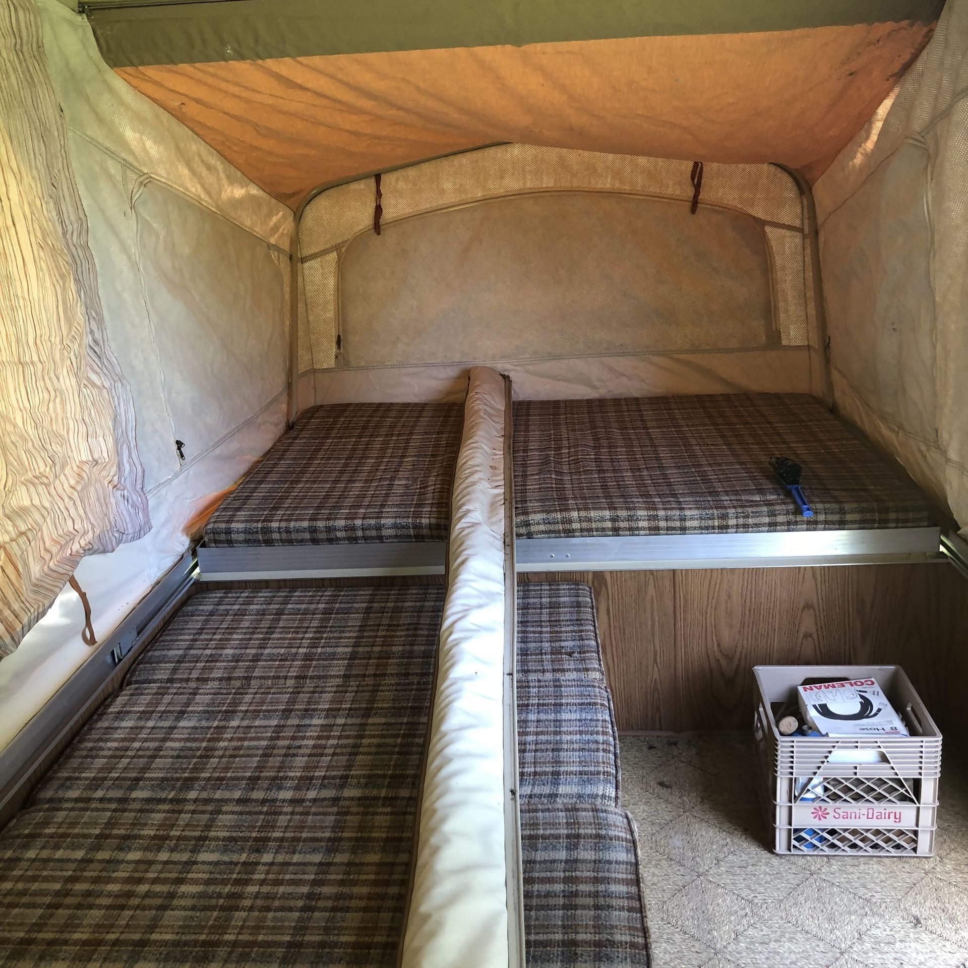 1985 Coleman Pop Up Tent Camper for Sale in Latrobe, PA OfferUp