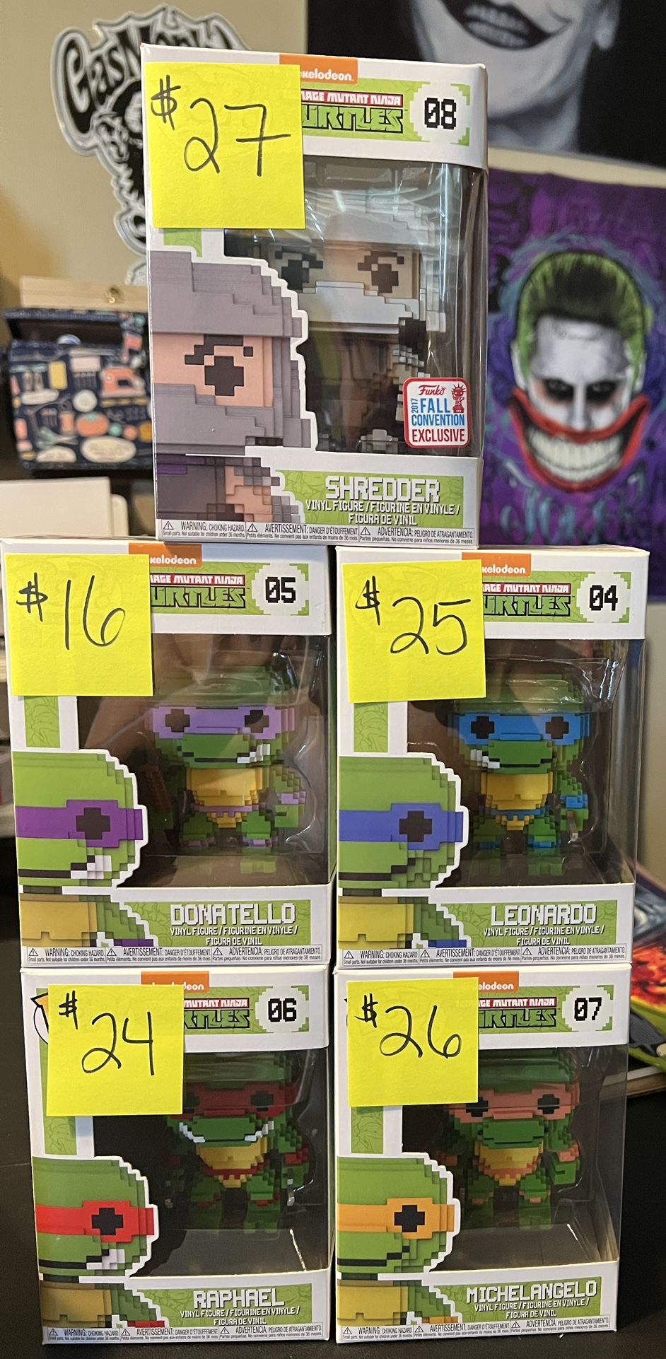 Ninja Turtle 8-bit Set 