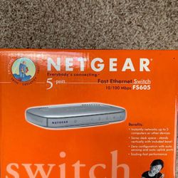 NETGEAR FAST ETHERNET SWITCH