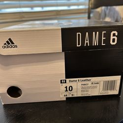 Adidas Dame 6 Leather US 10 Basketball shoes