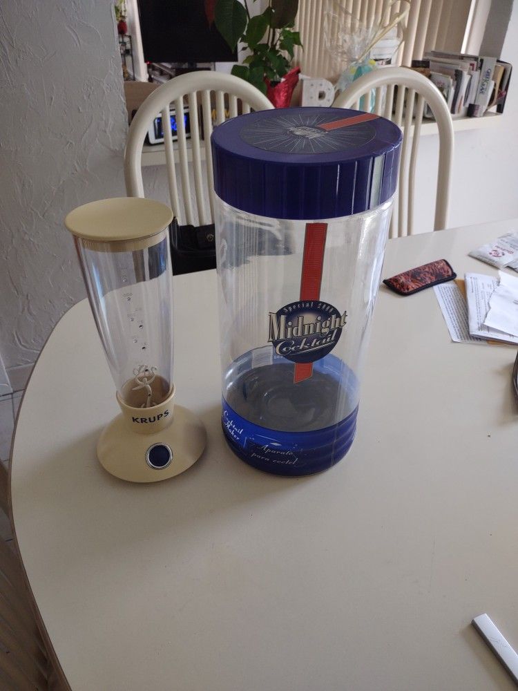 Krups Midnight Cocktail Mixer New
