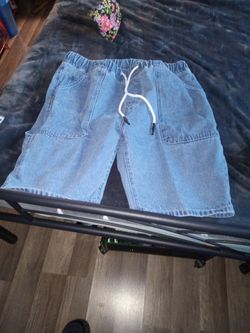 Men's Jean Stretch Shorts 