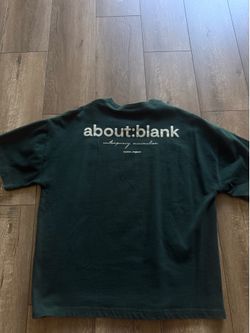 About blank boxy shirt