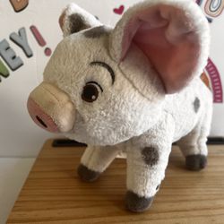 DISNEY PUA  THE PIG FROM MOANA!  HE IS AN ADORABLE SMALL BABY PUA 10 Inches Long