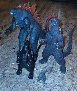 Godzilla toy Bundle