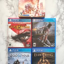 PlayStation 4 Games Elden Ring, Sekiro And More TESTED EXCELLENT CONDITION!