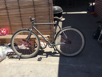 Fixie time. Only frame 60 with rims I need 160