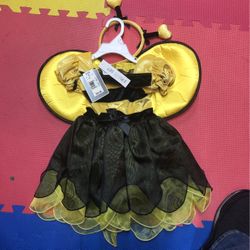 New 4T Halloween Bee Costume Kids 
