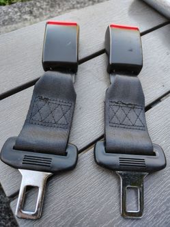 Seat belt extenders