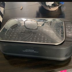 Power smokeless grill 
