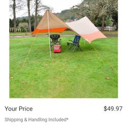 Timber Ridge Tarp Tent $35