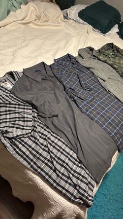 Five extra large shirts