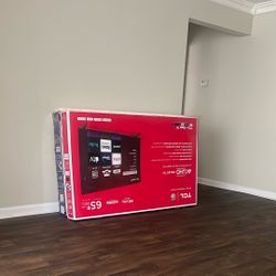 Two 65 Inch Both TCL One Used One Brand New