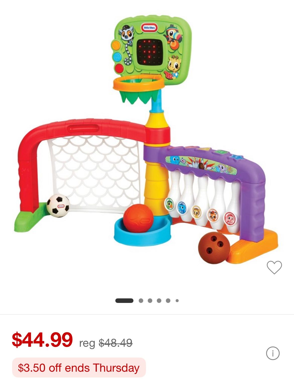 Fisher Price Learn And Play 3-in-1 Sports Zone