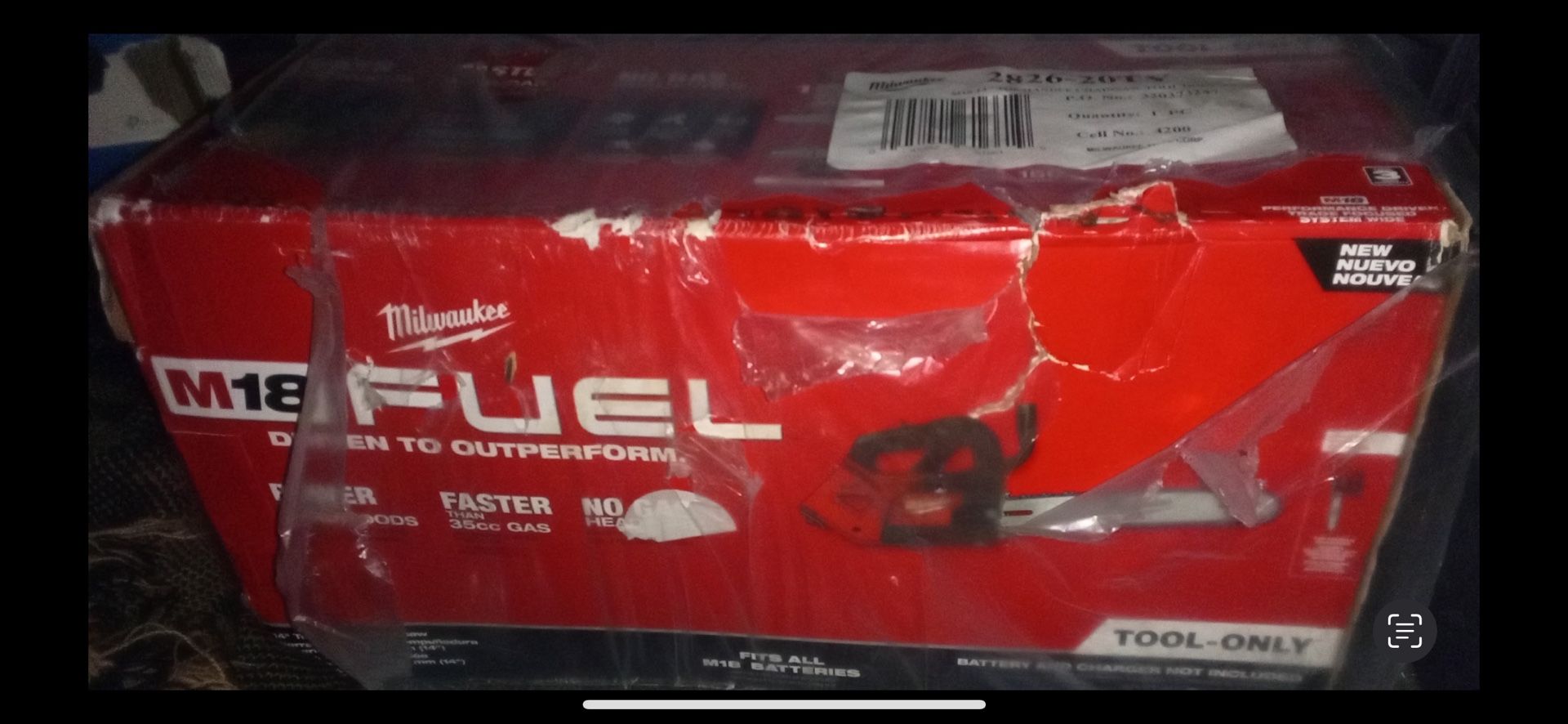 Milwaukee Fuel Chainsaw