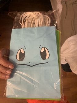 Pokemon Paper Bags