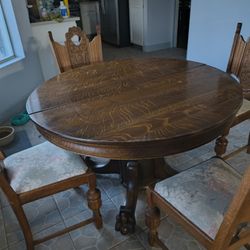 Antique Oak Table 