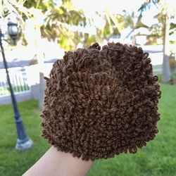 Cabbage Patch Wig Crochet Costume Hat