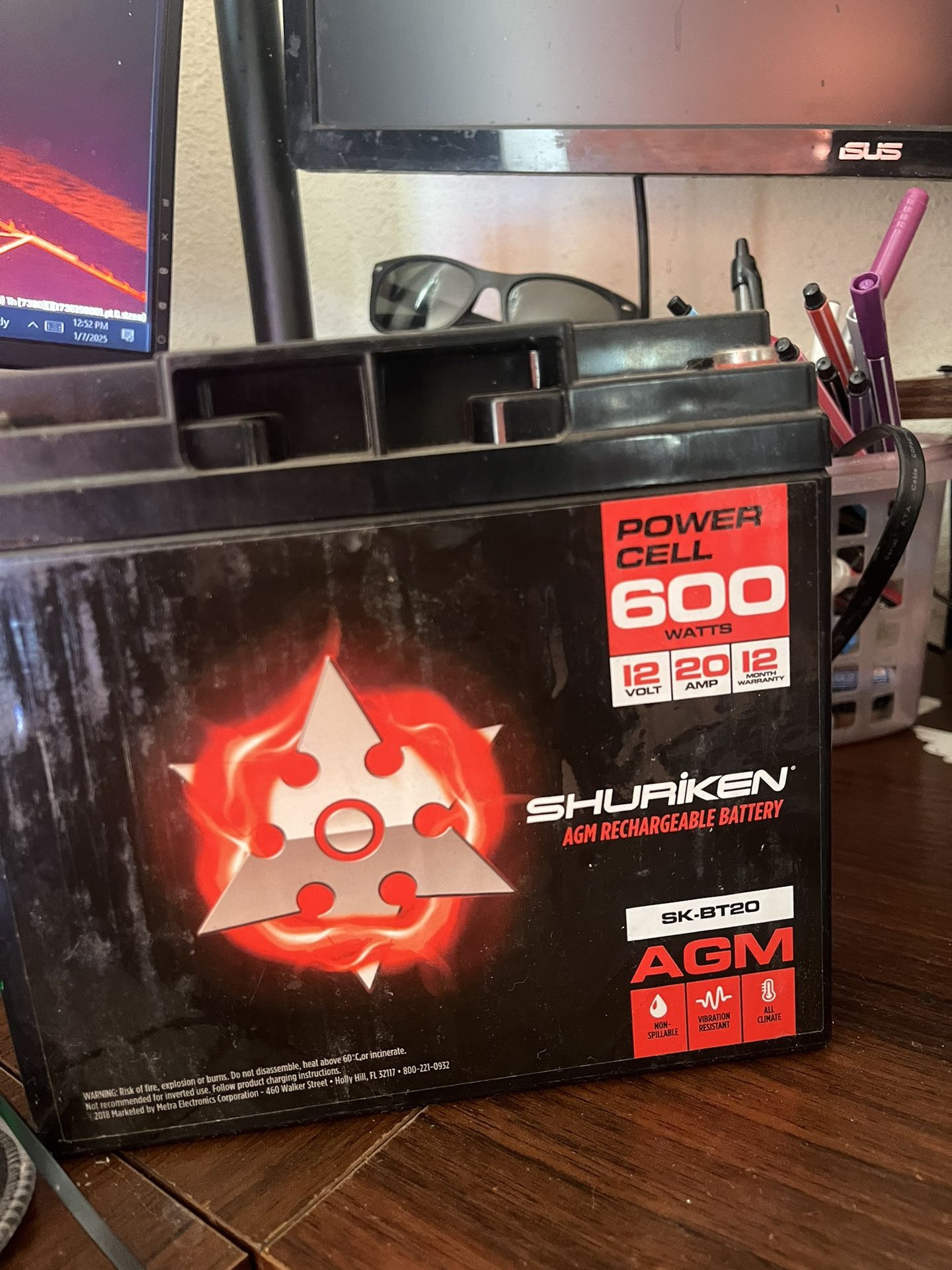 Car audio Battery