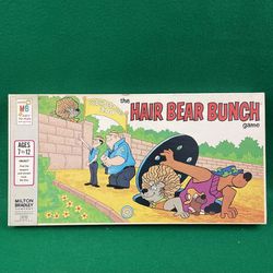 Vintage 1971 Milton Bradley Hair Bear Bunch board game Complete