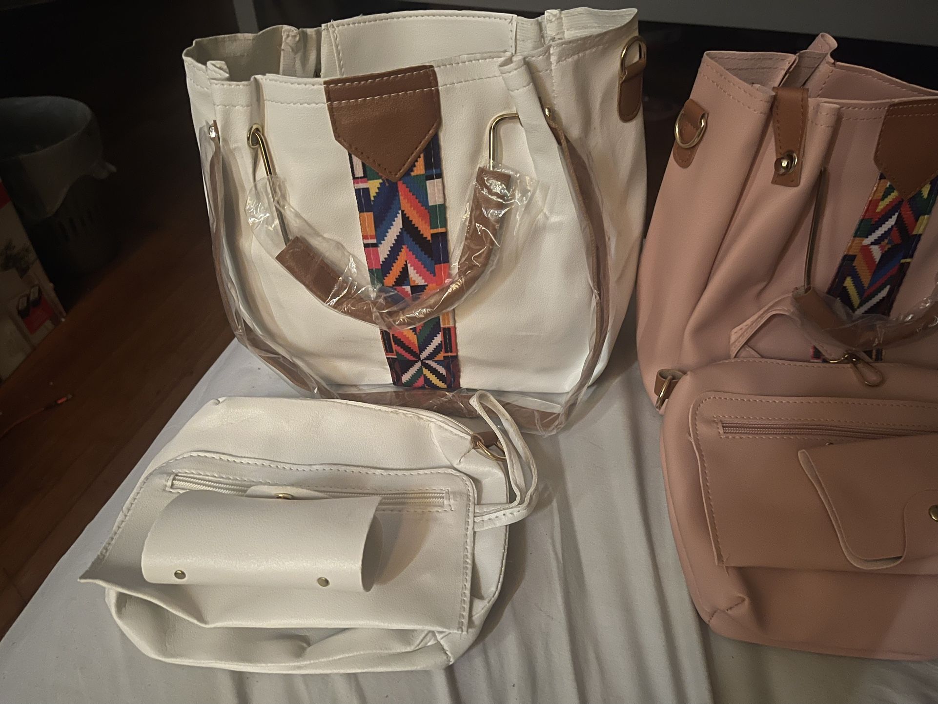 White Handbag