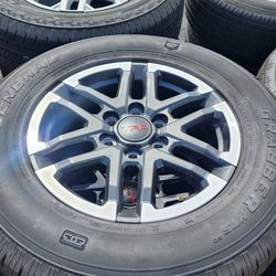 2026 Tacoma TRD wheels and tires.