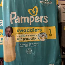 Pampers Swaddlers Sz 1