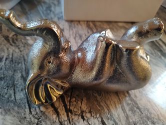 Cute Silver Baby Elephant