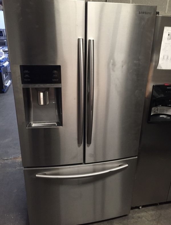 Samsung 24 6 Cu French Door Refrigerator W Dual Ice Maker Energy Samsung 24 6 Cu French Door Refrigerator W Dual Ice Maker Energy Star Stainless Steel Atlanta