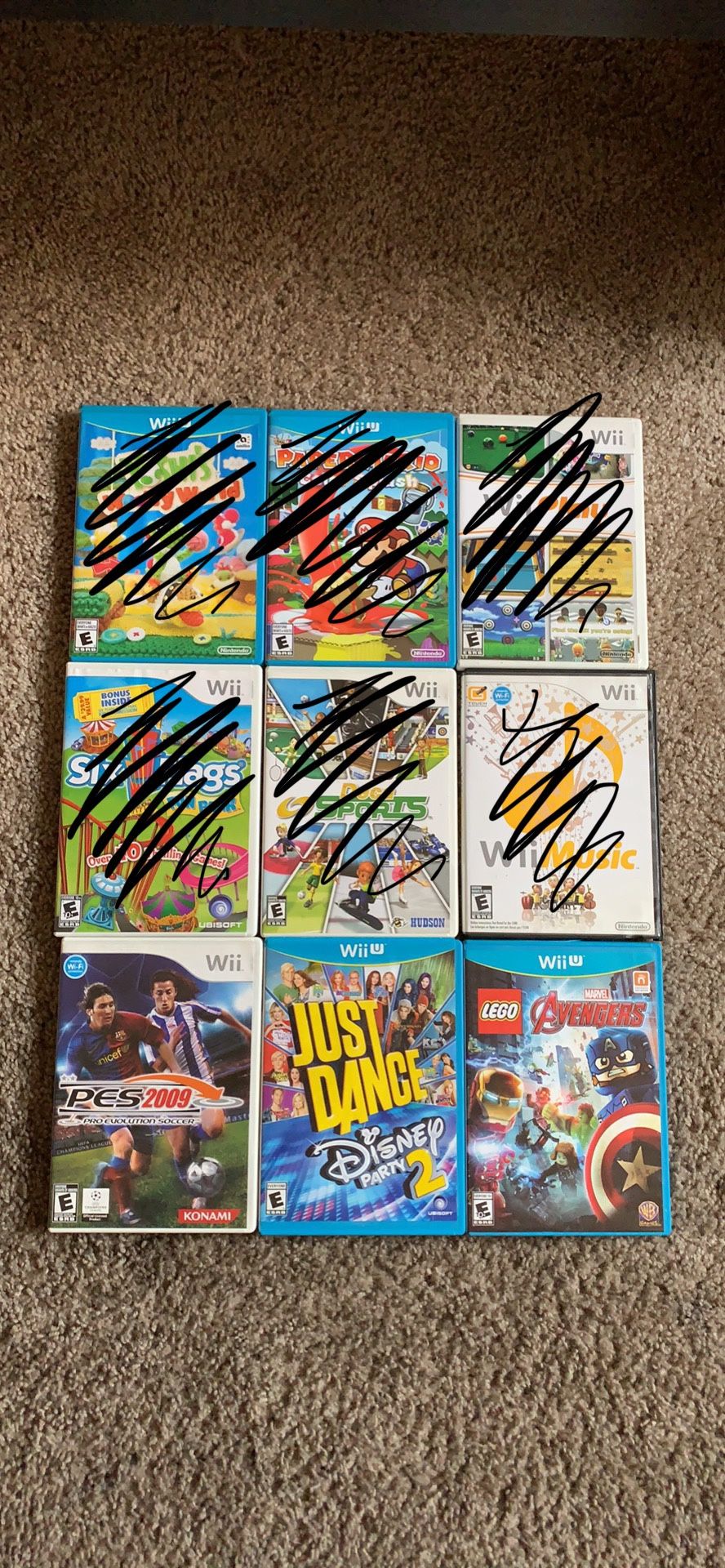 Wii/Wii U Games