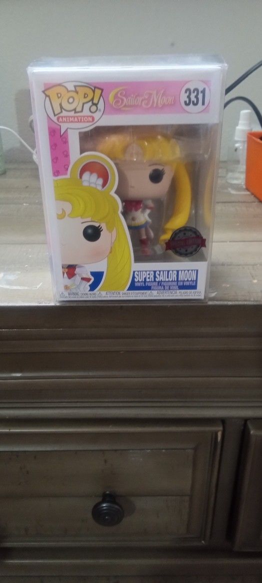 Collectable Brand New Never Been Opened Funko Pop Animation Sailor Moon 331 Super Sailor Moon For Sale.