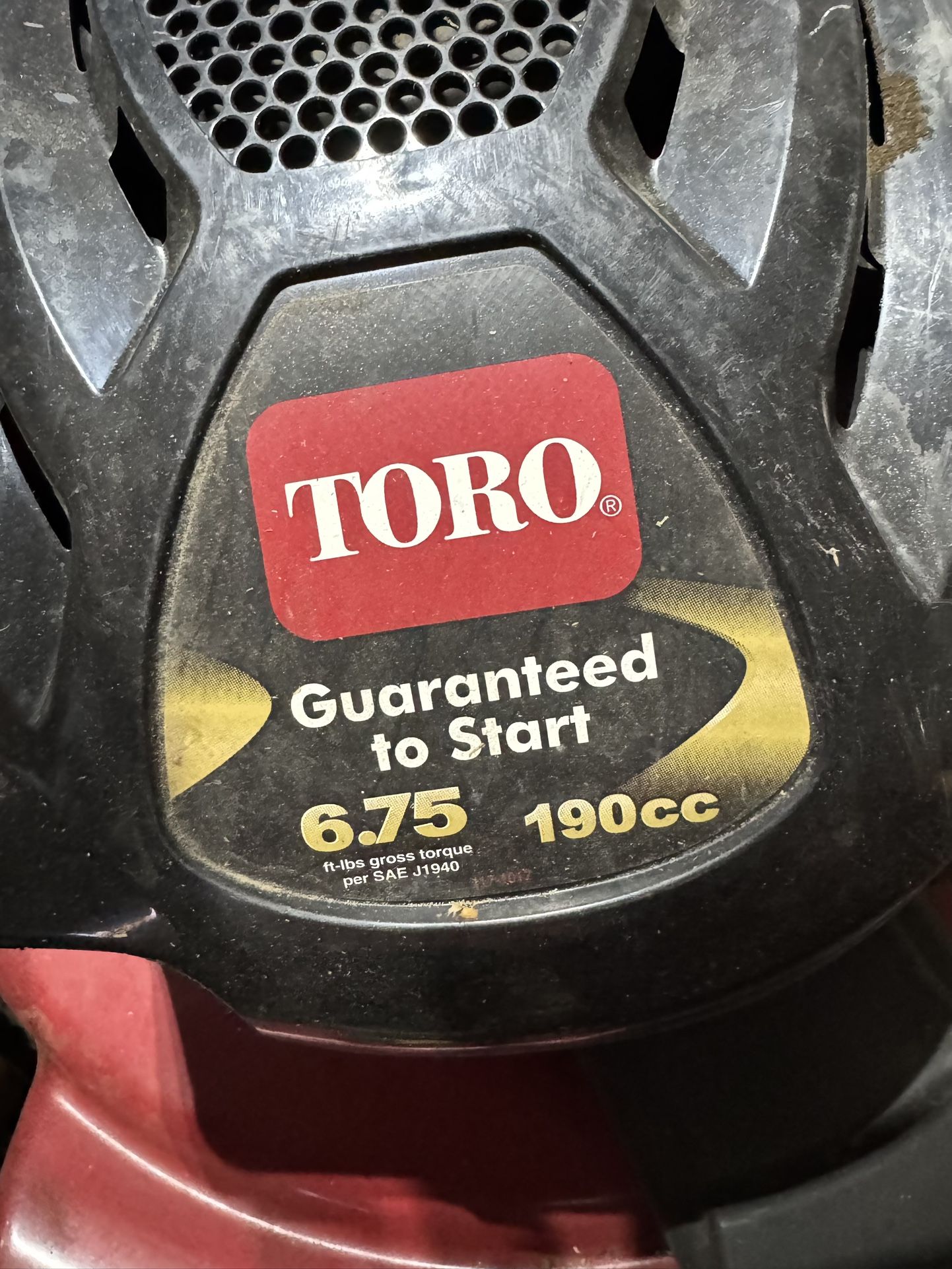 Lawnmower Toro Brand