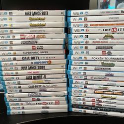 Nintendo Wii U Games (Message For Pricing)
