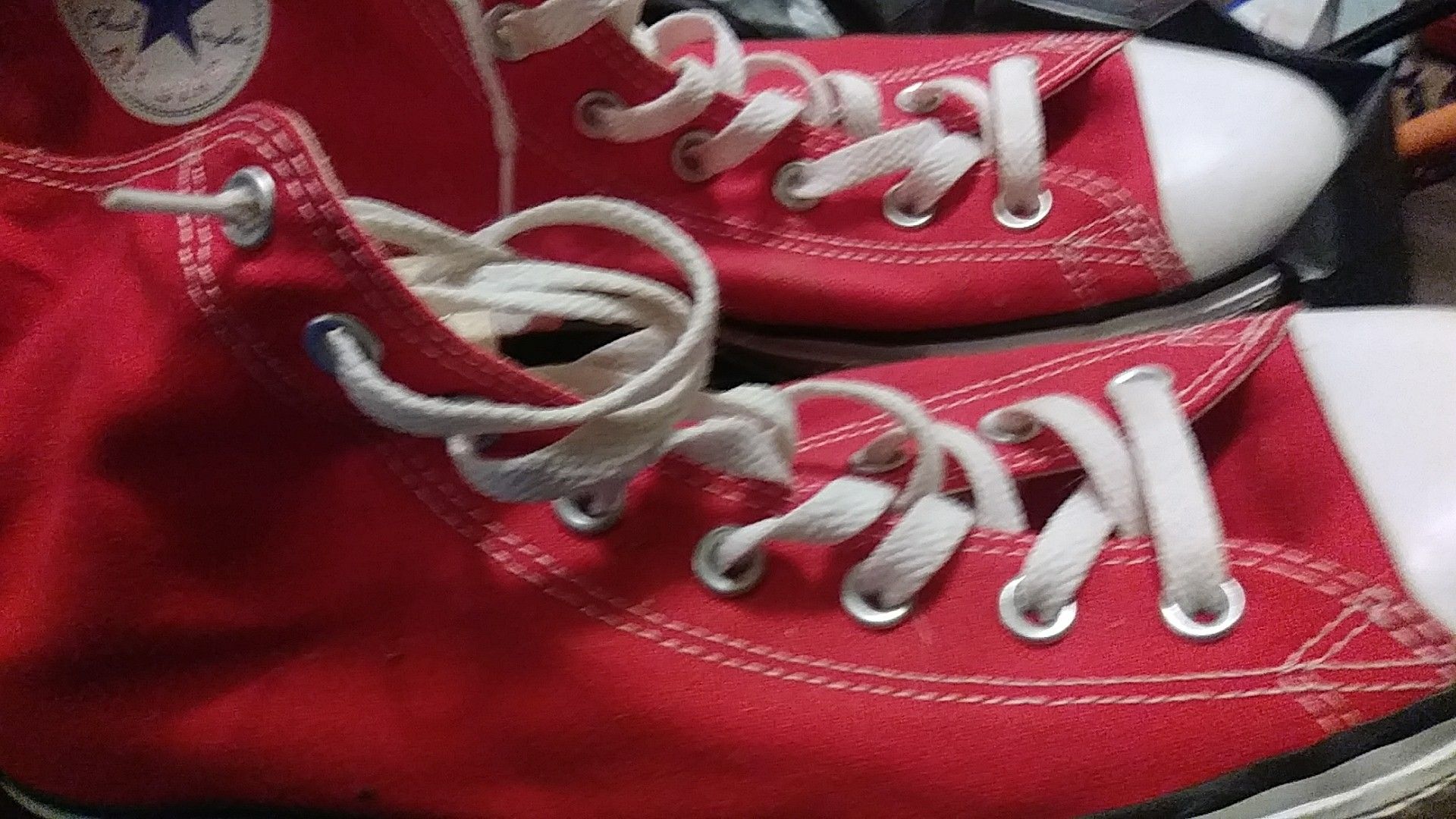 Red chucks size 11 1/2