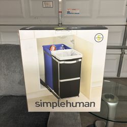 Simple Human Trash Can