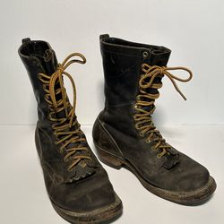 White Smoke Jumper Boots