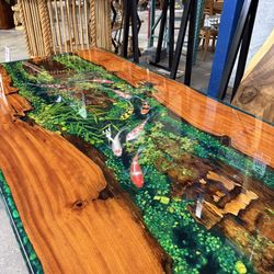Koi Resin Dining Table 