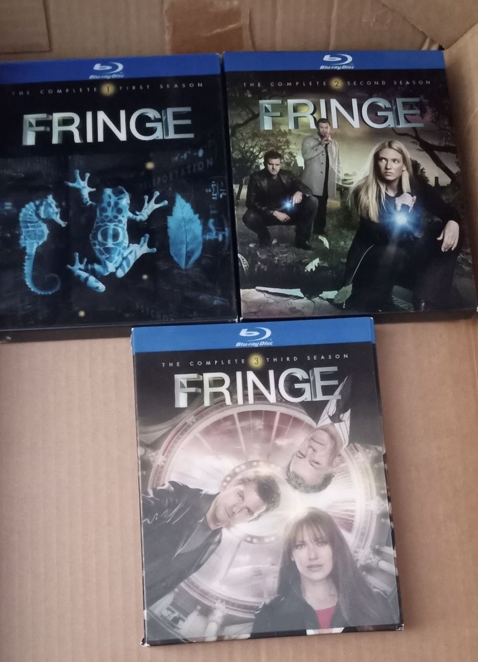blu ray fringe seasons 1-3 bluray