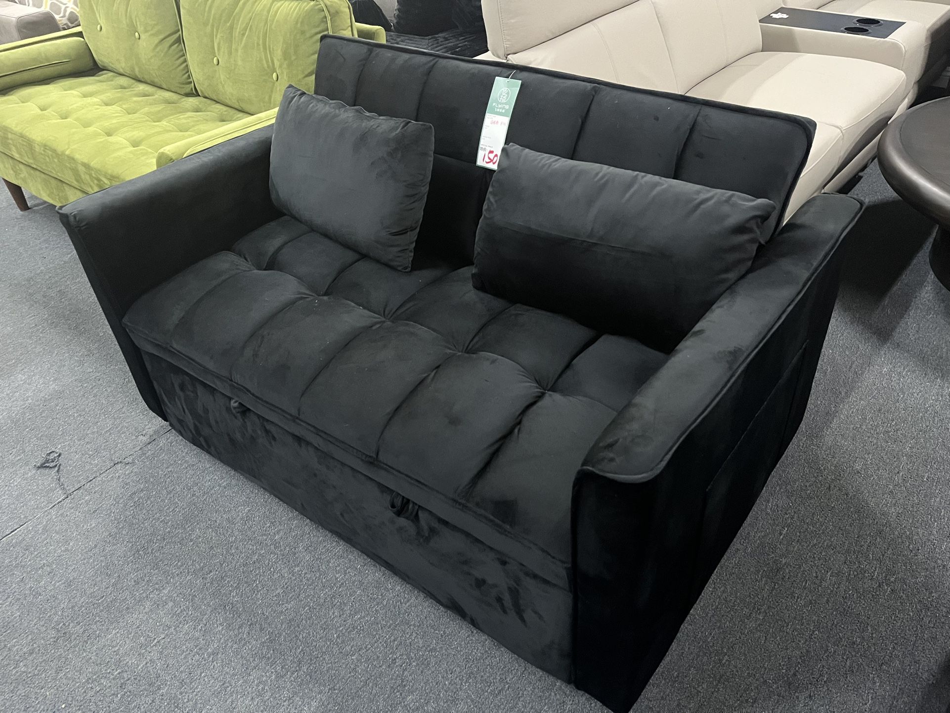 Black sofa bed,$150
