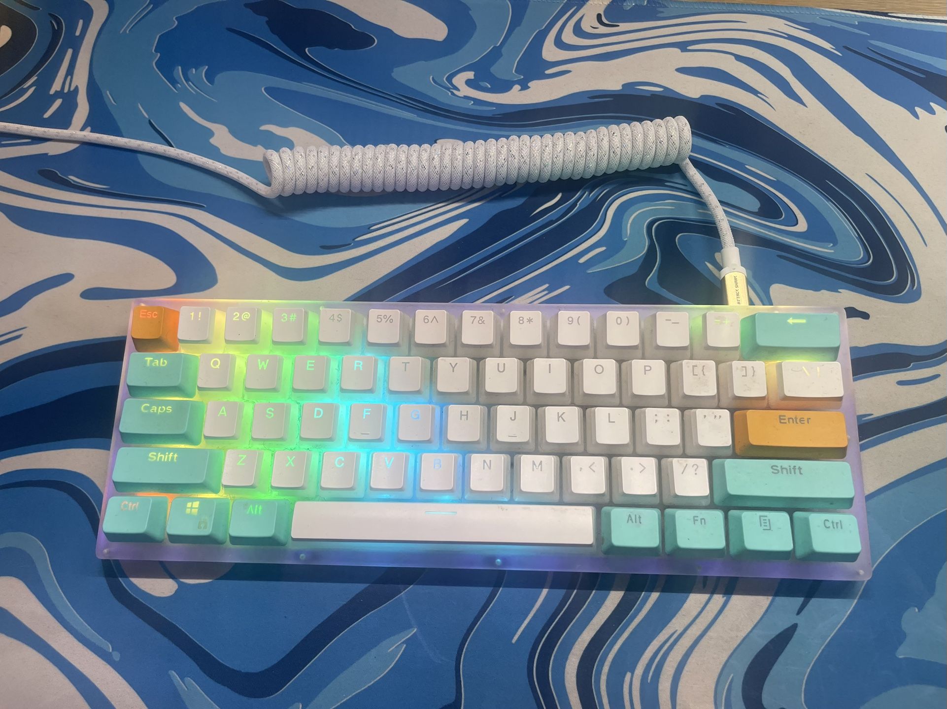 Gamakay K61 60% RGB Mechanical Gaming Keyboard