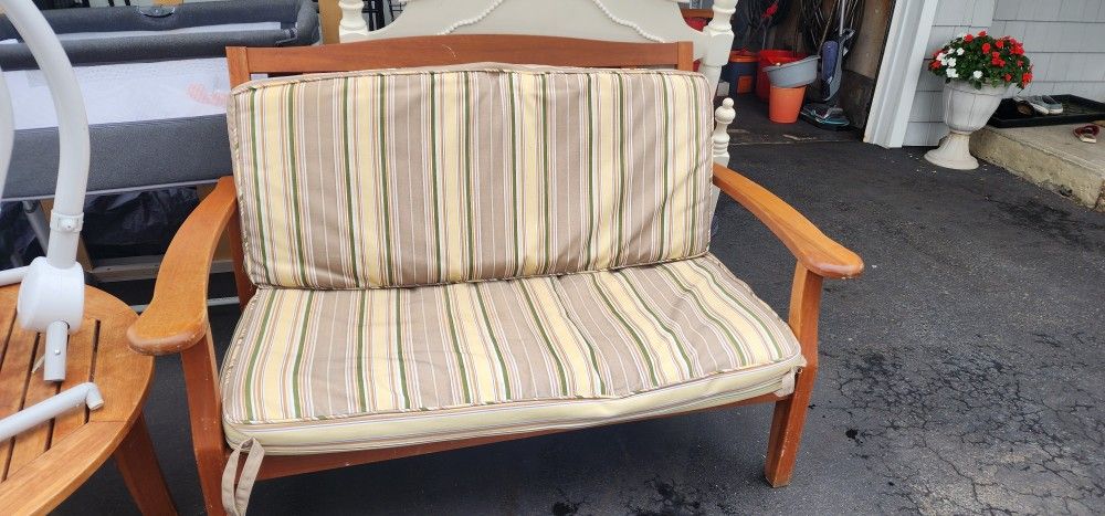 Wooden Couch