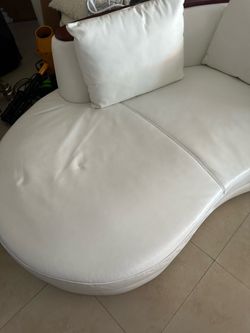 Sofá genuine leather Italian