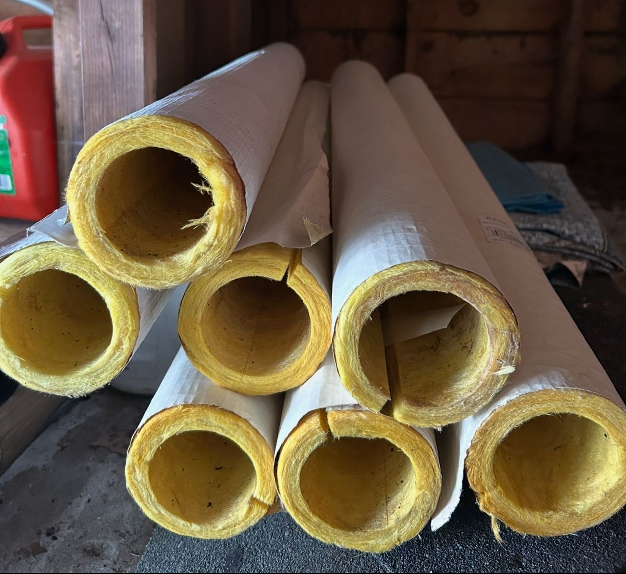 Fiberglass Tubular Pipe Insulation