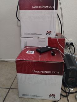 Cat 6 plenum cable