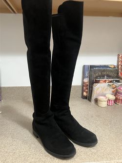 Stuart Weitzman 5050 Suede Over The Knee