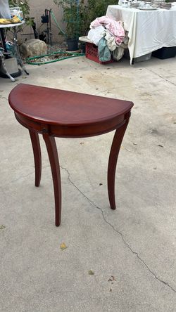 Wood table